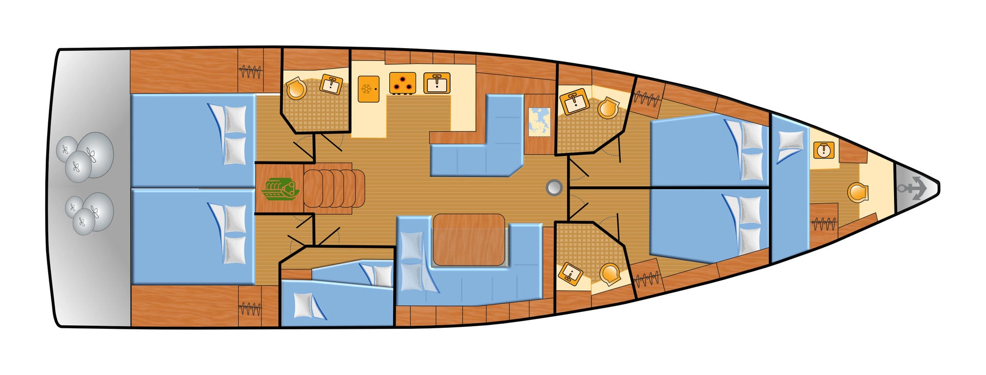 Boot mieten Palma de Mallorca günstig Oceanis 51.1