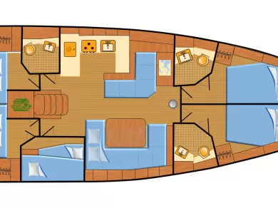 Boot mieten Palma de Mallorca günstig Oceanis 51.1