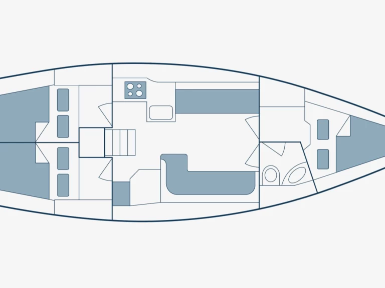 Vermietung Segelboot Bavaria mit Führerschein