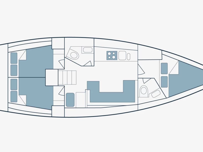 Ein Bavaria Bavaria 40 mieten in Nikiána