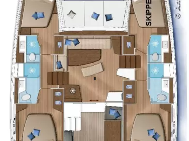 Ein Lagoon Lagoon 42 mieten in Ermoupoli