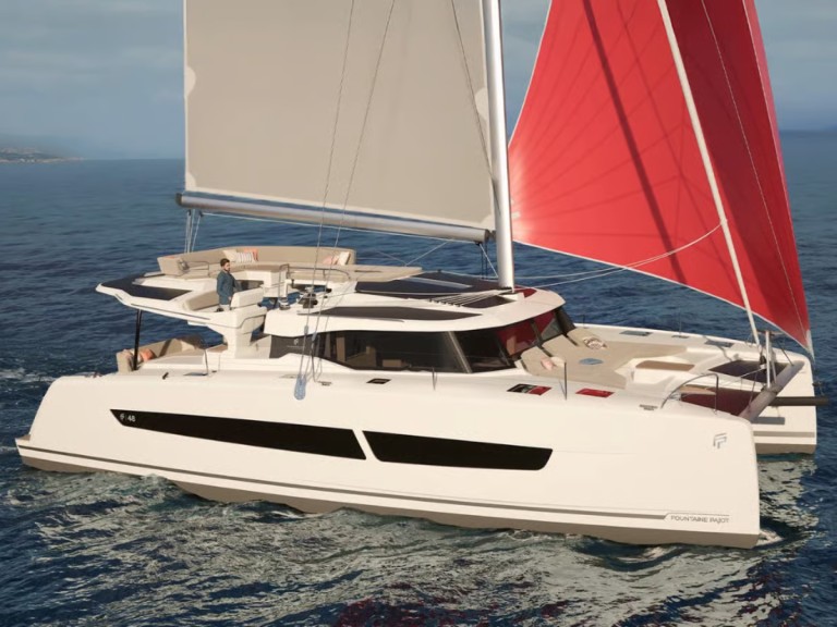 Katamaran mieten in Frenchtown - Fountaine Pajot Fountaine Pajot FP 48 Quintet 5