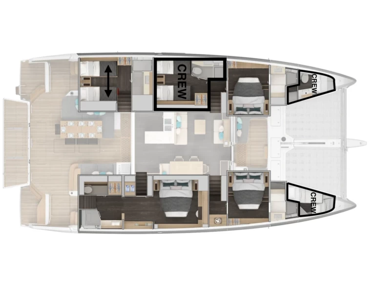 Ein Lagoon Lagoon 60 mieten in Cugnana Verde