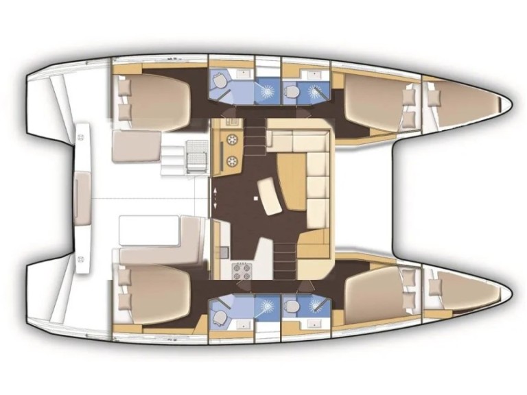 Vermietung Katamaran Lagoon mit Führerschein