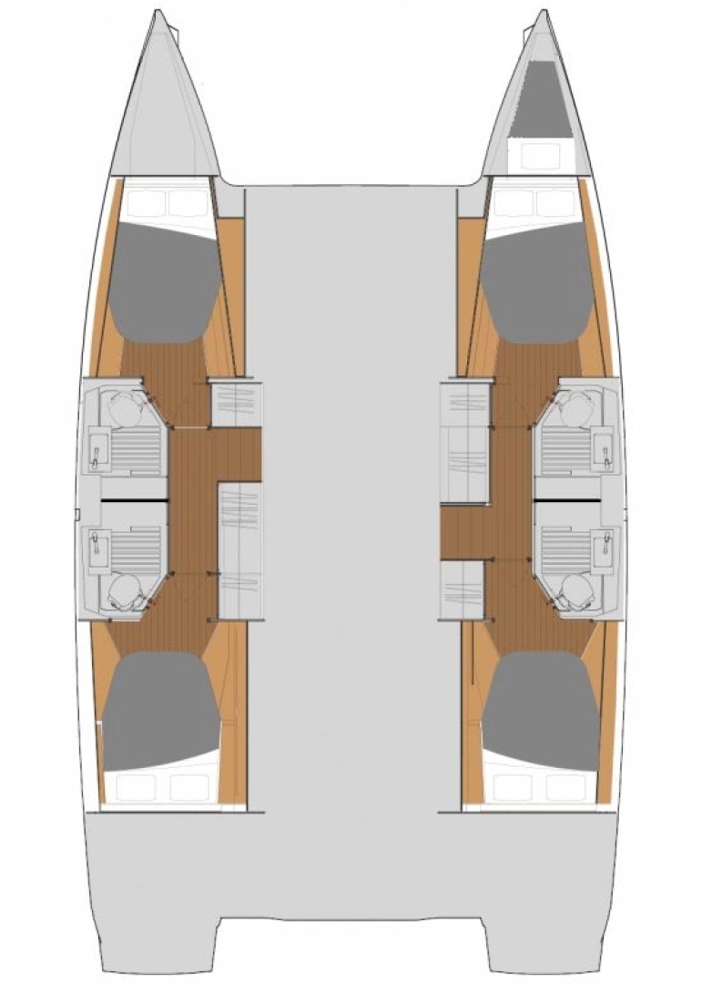 Bootsverleih Fountaine Pajot Astrea 42 Trogir Samboat