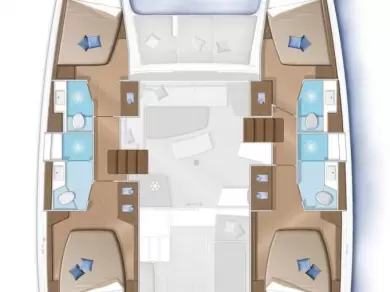 Vermietung Katamaran Lagoon mit Führerschein