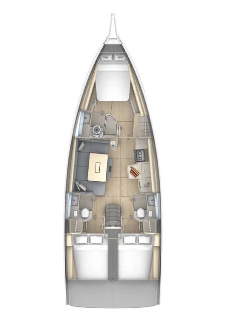 Segelboot mieten in Lavrion - Dufour Dufour 41