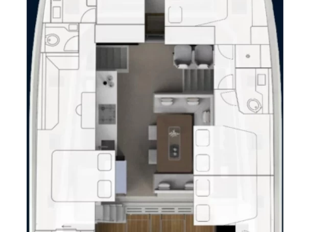 Ein Aventura Aventura 50 - 4 + 1 cab. mieten in Álimos