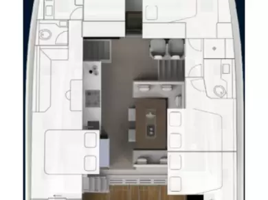 Ein Aventura Aventura 50 - 4 + 1 cab. mieten in Álimos