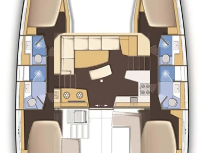 Ein Lagoon Lagoon 42 mieten in Trogir