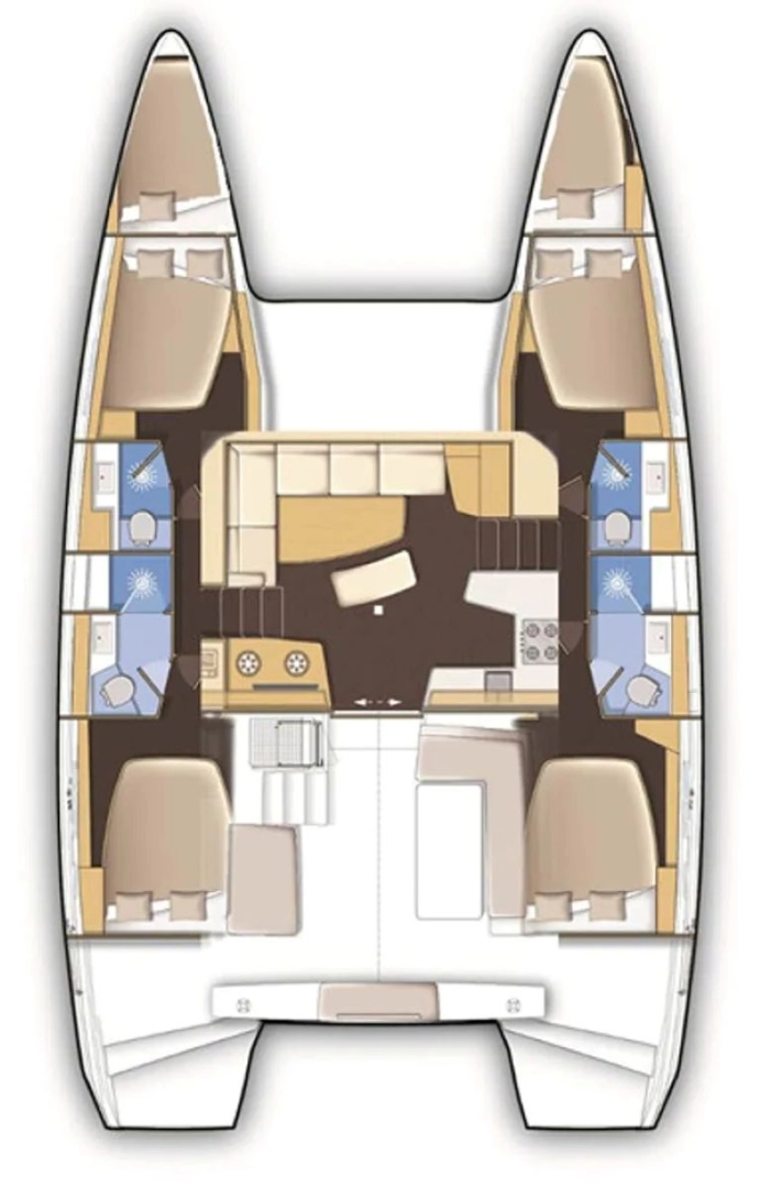 Ein Lagoon Lagoon 42 mieten in Trogir