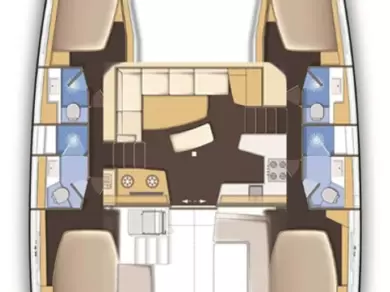 Ein Lagoon Lagoon 42 mieten in Trogir