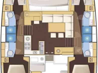 Boot mieten Lavrion günstig Lagoon 450 F