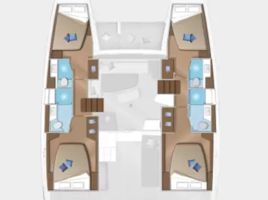 Bootsverleih Lagoon Lagoon 42 Lavrion Samboat