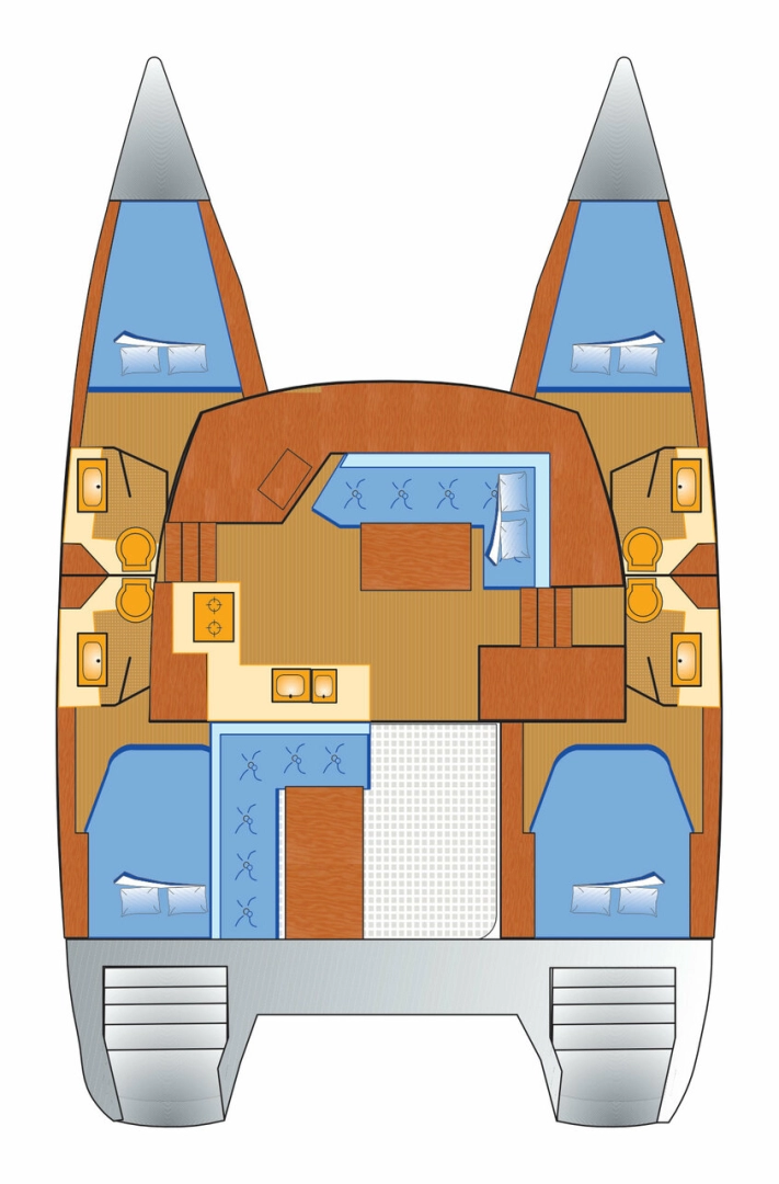 Katamaran mieten in Rogoznica - Fountaine Pajot Lucia 40