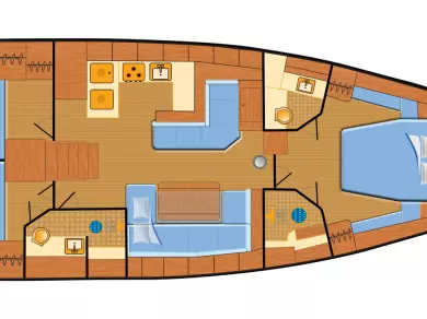 YachtCharter in Rogoznica - Bénéteau Oceanis 51.1 auf SamBoat