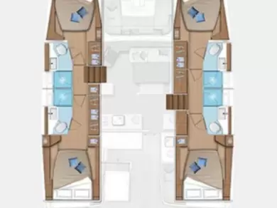 YachtCharter in Gouviá - Lagoon Lagoon 46 auf SamBoat