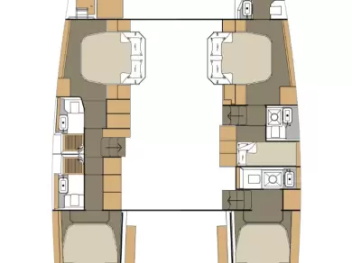 YachtCharter in Primošten - Dufour Dufour Catamarans 48 Sail auf SamBoat