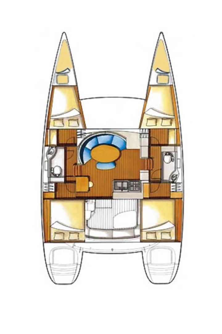 Boot mieten Punat günstig Lagoon 380