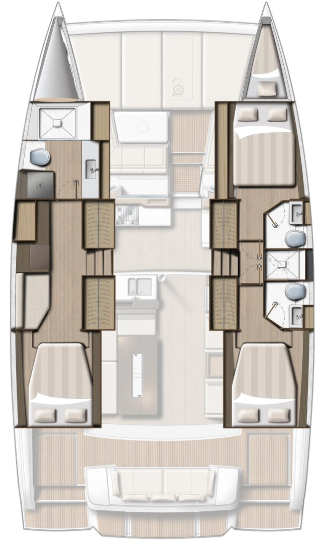 YachtCharter in Sveti Filip i Jakov - Bali Bali 4.2 auf SamBoat