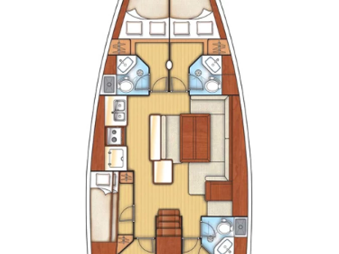 YachtCharter in Vlycho - Bénéteau Oceanis 50 auf SamBoat