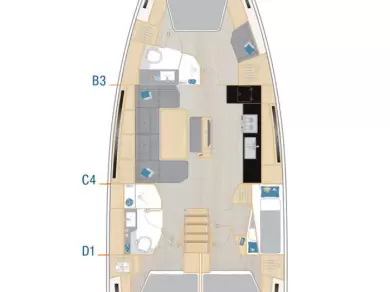 Hanse Hanse 460 mieten Göcek