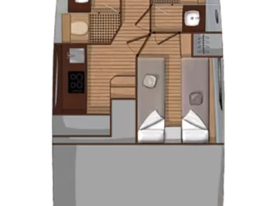 Ein Sessa Marine Sessa Fly 42 - 2 cab. mieten in Sukošan