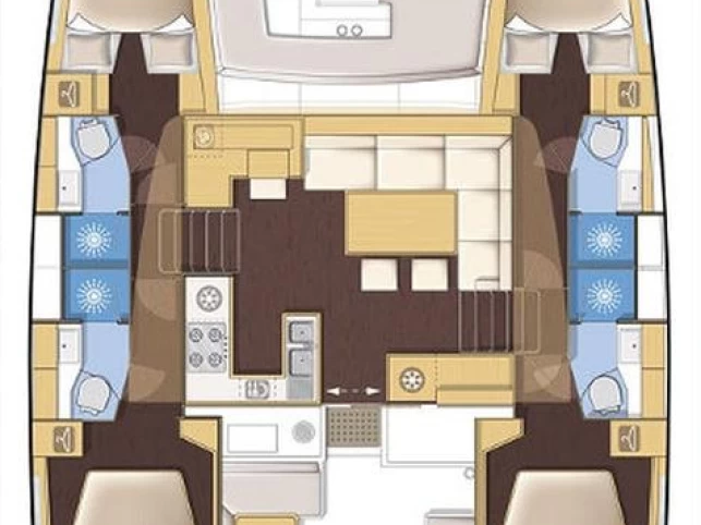 Ein Lagoon Lagoon 450 Sport Top mieten in Marina (City)