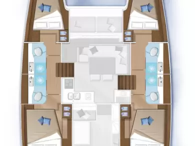 Boot mieten Seget Donji günstig Lagoon 40