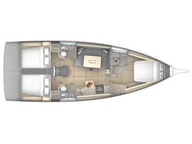 YachtCharter in Göcek - Dufour Dufour 41 auf SamBoat