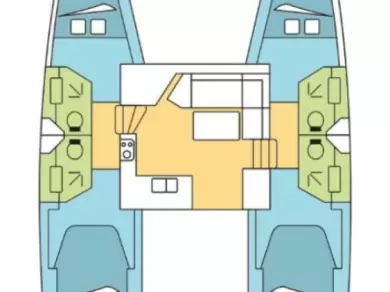 Ein Fountaine Pajot Lucia 40 mieten in Le Marin