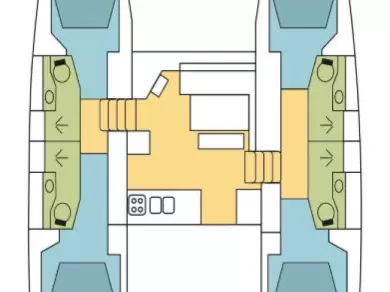Vermietung Katamaran Lagoon mit Führerschein