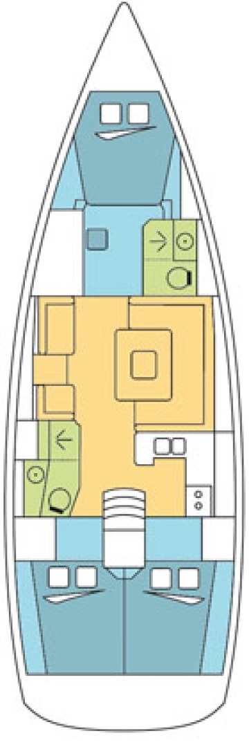 Ein Jeanneau Sun Odyssey 439 mieten in Raiatea Island