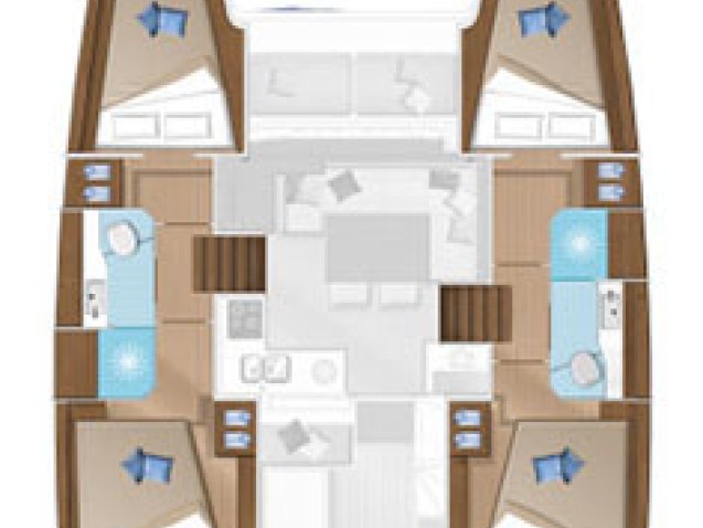 Katamaran mieten in Bormes-les-Mimosas - Lagoon Lagoon 40