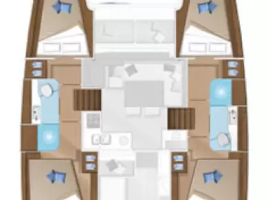 Katamaran mieten in Bormes-les-Mimosas - Lagoon Lagoon 40