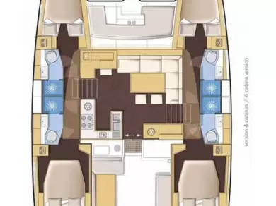 Lagoon Lagoon 46 mieten Nidri