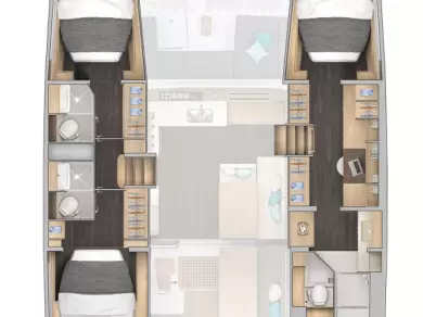 Vermietung Katamaran Lagoon mit Führerschein