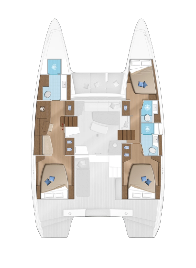 Katamaran mieten in Rogoznica - Lagoon Lagoon 42