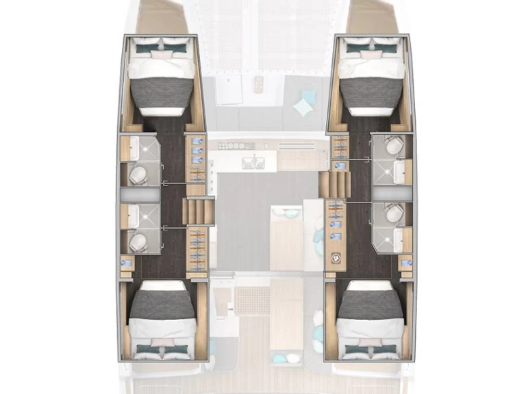 Ein Lagoon Lagoon 43 mieten in Rogoznica