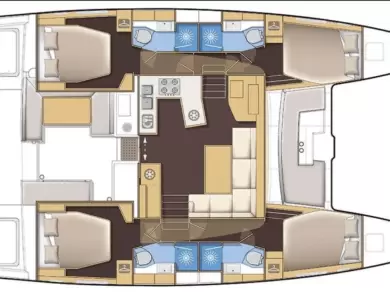 YachtCharter in Parish of Saint George - Lagoon Lagoon 450 auf SamBoat