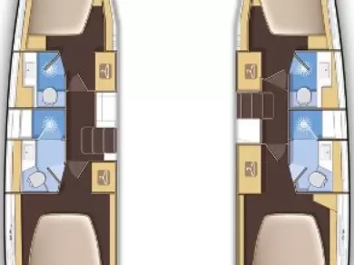 YachtCharter in Saint-Raphaël - Lagoon Lagoon 42 auf SamBoat