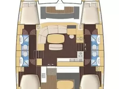 Ein Lagoon Lagoon 440 mieten in Préveza