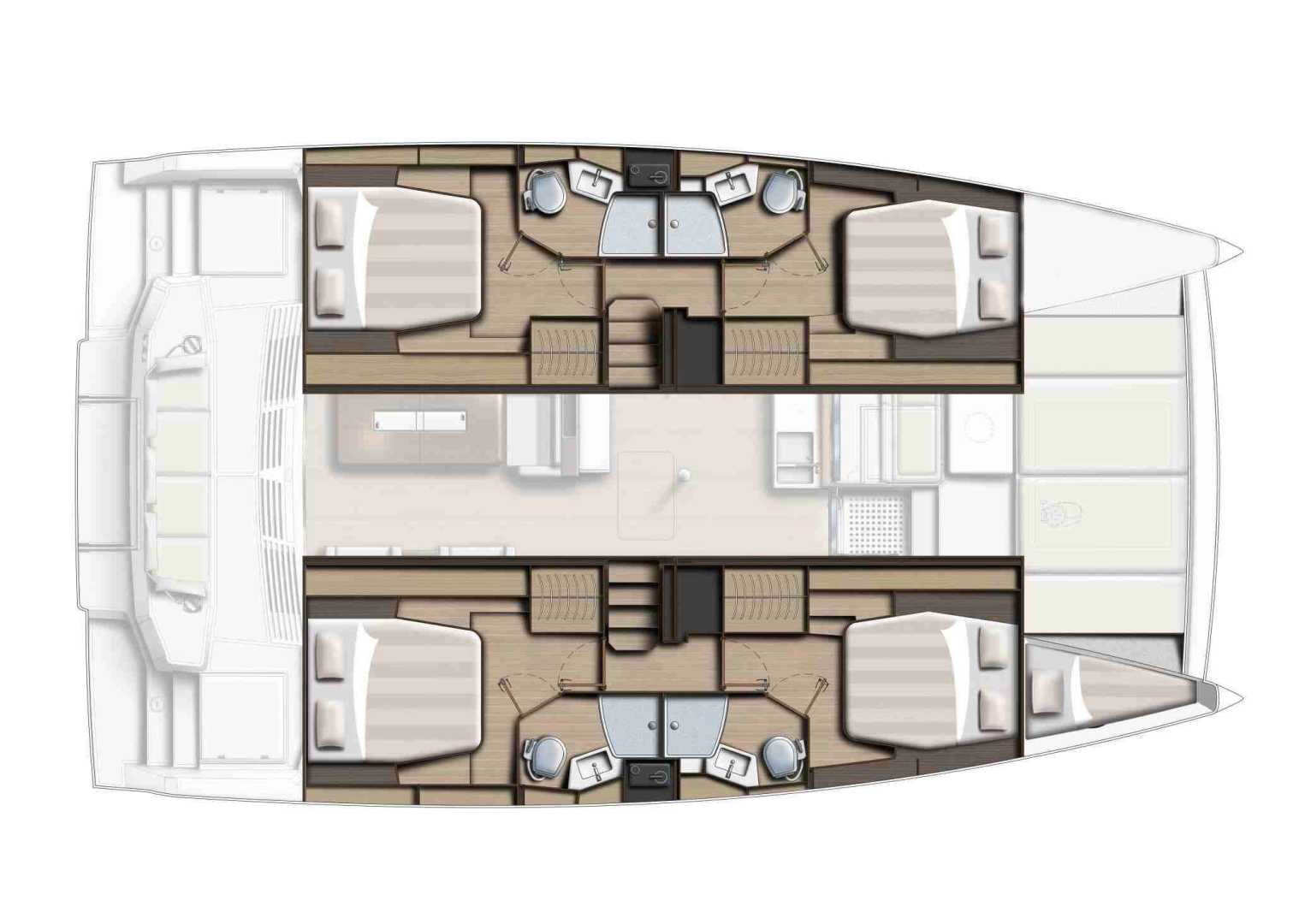 Katamaran mit oder ohne Skipper Bali mieten in Parham Town