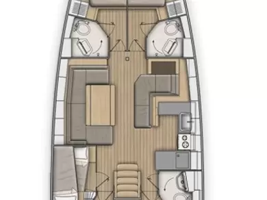Bénéteau Oceanis 51.1 mieten Capo d'Orlando
