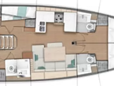 Boot mieten Capo d'Orlando günstig Sun Odyssey 490
