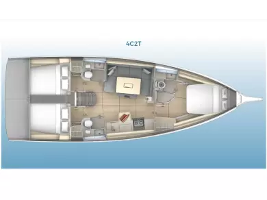 YachtCharter in Cagliari - Dufour Dufour 41 auf SamBoat