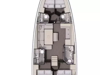 Ein Dufour Dufour 470 mieten in Cagliari