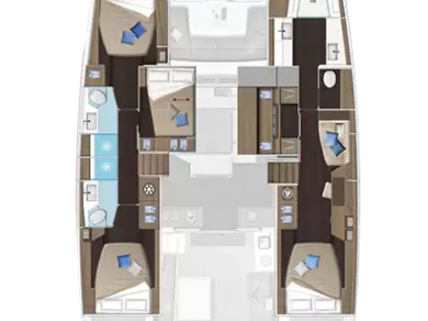 Katamaran mit oder ohne Skipper Lagoon mieten in Pula