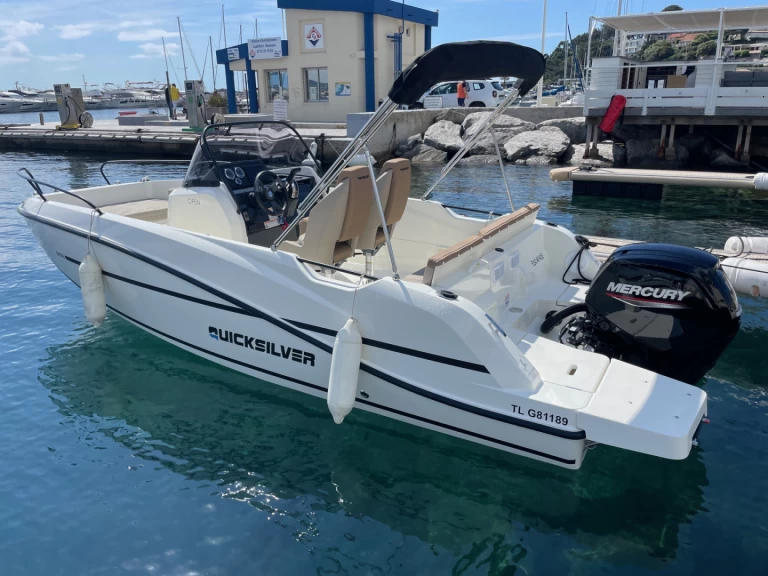 Ein Quicksilver Quicksilver 605 Activ Open mieten in Cavalaire-sur-Mer