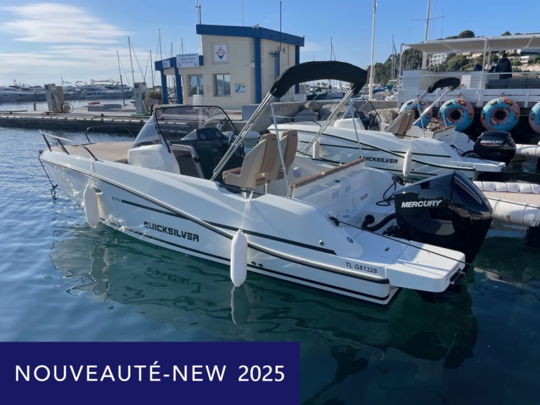 Ein Quicksilver Activ 675 Sundeck mieten in Cavalaire-sur-Mer